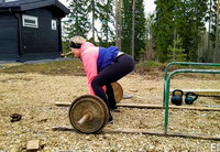 Mun kotipunttis on aika askeettinen tällä hetkellä, mutta toimii mainiosti!